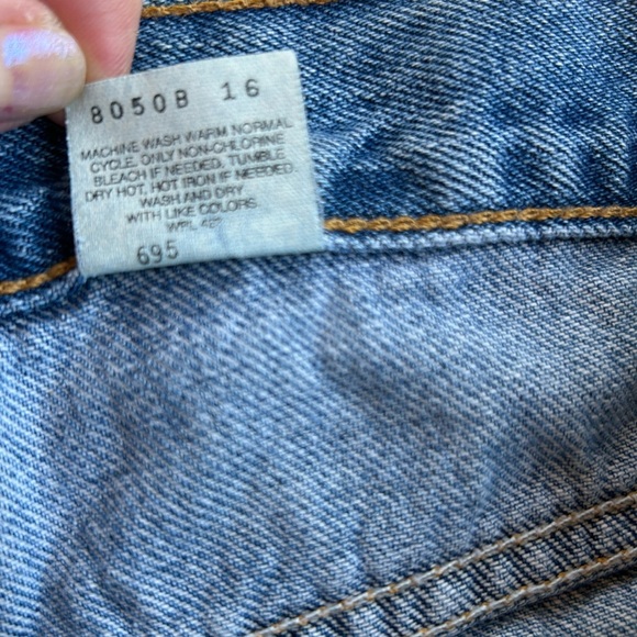 Levi’s Jeans 522 Size 1 Junior Medium Superlow Loose Fit Pre-Owned - Picture 12 of 16